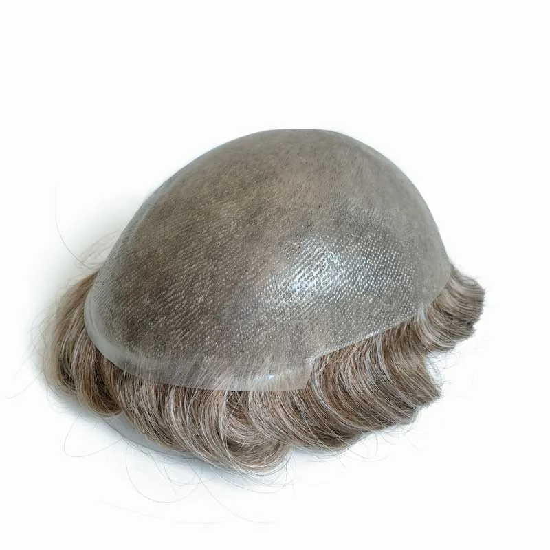 Full 0.06 0.08 V Loop Thin Skin PU Base Hair System Full 0.06 0.08 V Loop Thin Skin PU Base Hair System