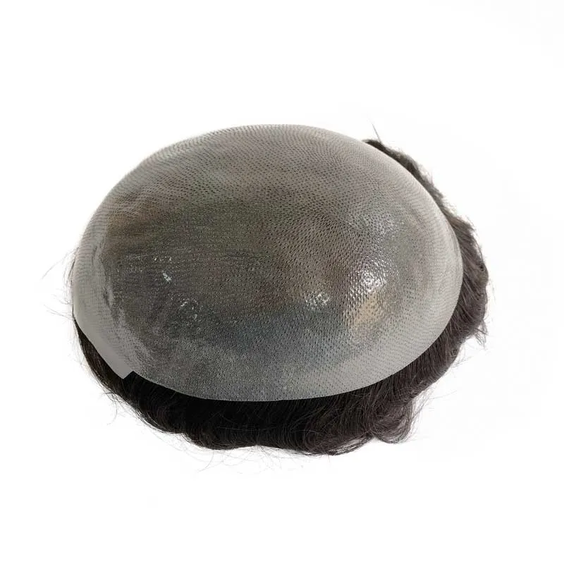 0.10 0.12 All Thin Skin V Loop Men Toupee