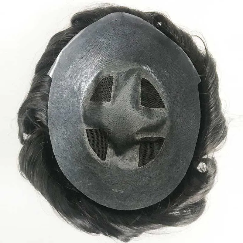 MIC Human Hair Men Toupee MIC Human Hair Men Toupee