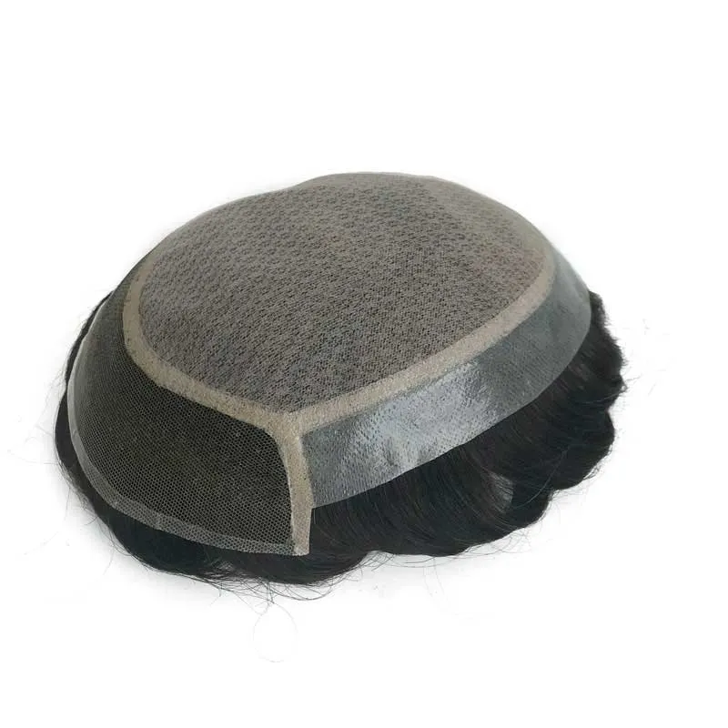 Silk Top Men Toupee HD Lace Front