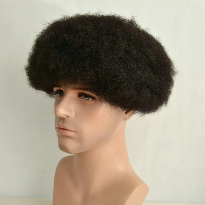Stock Quick Delivery Afro Curly Full Lace Human Hair Men Toupee Stock Quick Delivery Afro Curly Full Lace Human Hair Men Toupee