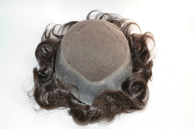 Swiss Lace Australian Style Men Toupee Swiss Lace Australian Style Men Toupee