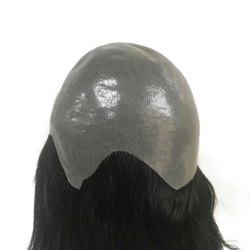 Full PU Skin Base Human Hair Wig