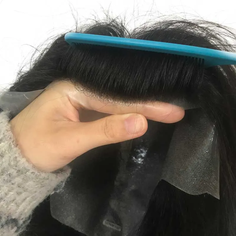 Full PU Skin Base Human Hair Wig - AIRAO HAIR Full PU Skin Base Human Hair Wig