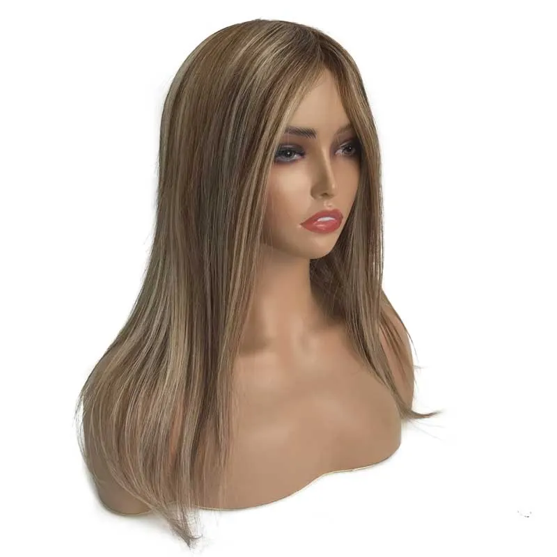 Full Cap Mono Top Lace Wigs with Human Hair Hand Tied Front Full Cap Mono Top Lace Wigs with Human Hair Hand Tied Front