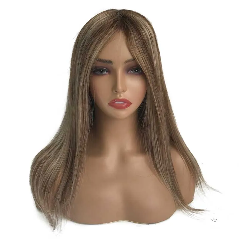 Full Cap Mono Top Lace Wigs with Human Hair Hand Tied Front Full Cap Mono Top Lace Wigs with Human Hair Hand Tied Front