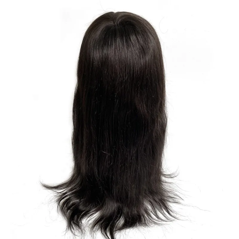 Q6 HD Lace Human Hair Pieces Toppers For Women Natural Black Hair Color Q6 HD Lace Human Hair Pieces Toppers For Women Natural Black Hair Color