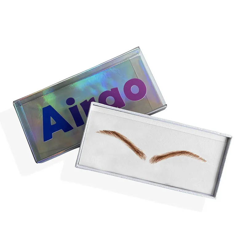 Human Hair Lace Eyebrow Package Box Human Hair Lace Eyebrow Package Box