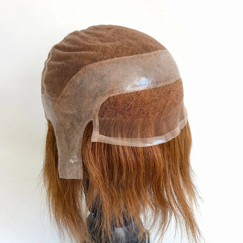 Fine Swiss Lace Human Hair Full Lace Wig