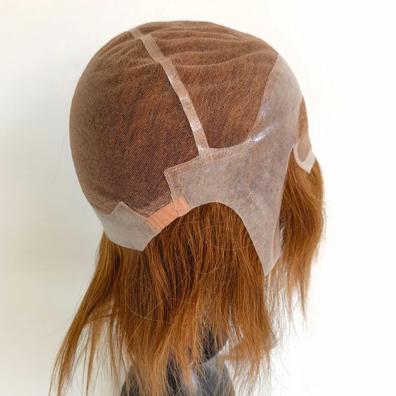 Fine Swiss Lace Human Hair Full Lace Wig