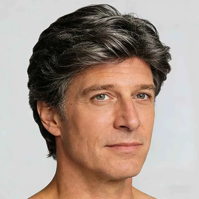 Men Toupee Area