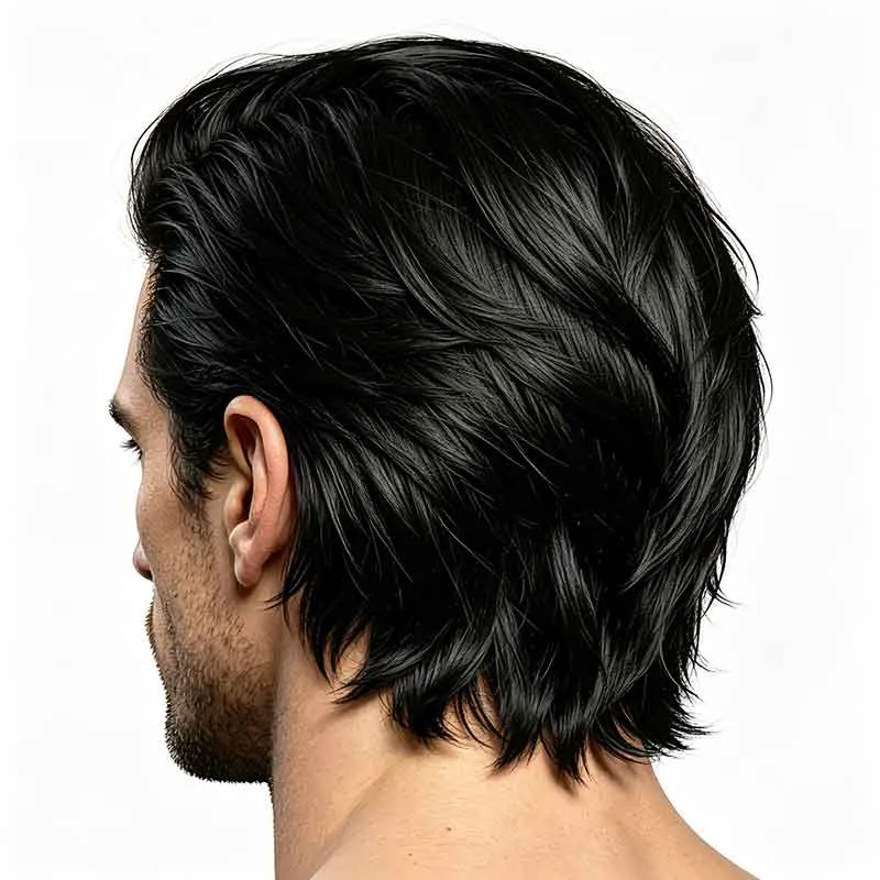 Men Toupee Hair Color