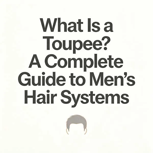 What Is a Toupee A Complete Guide to Men's Hair Systems