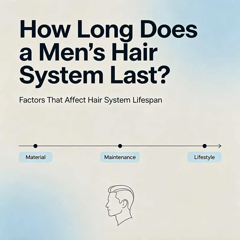 How Long Does a Men's Hair System Last? 