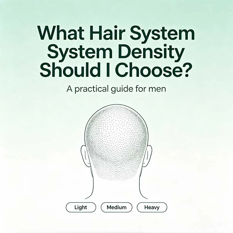 What Hair System Density Should I Choose? A Guide for Men