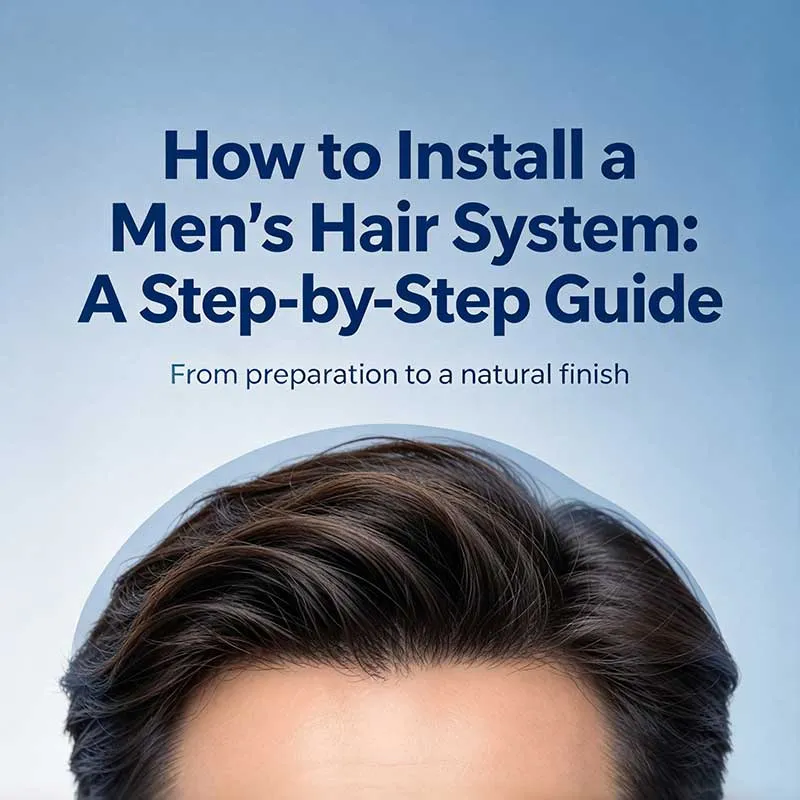 How to Install a Men's Hair System: A Step-by-Step Guide How to Install a Men's Hair System: A Step-by-Step Guide