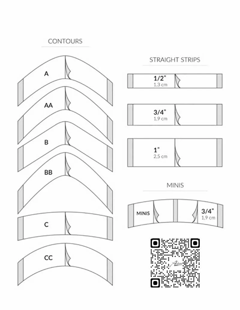 airao hair tape contours