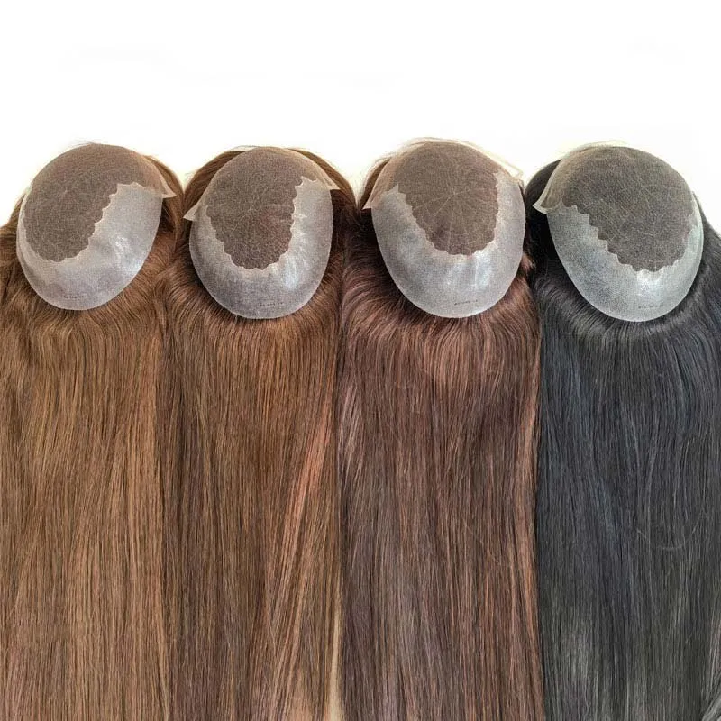 Q6 HD Lace Human Hair Pieces Toppers For Women