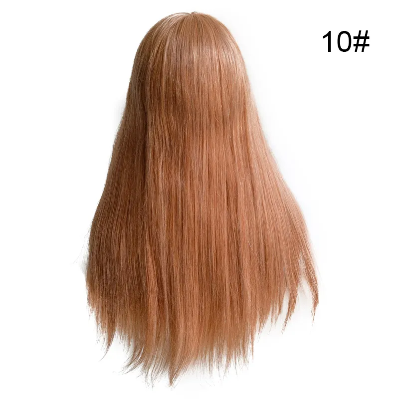 Silk Top Full Lace Natural Human Hair Wig Color 10